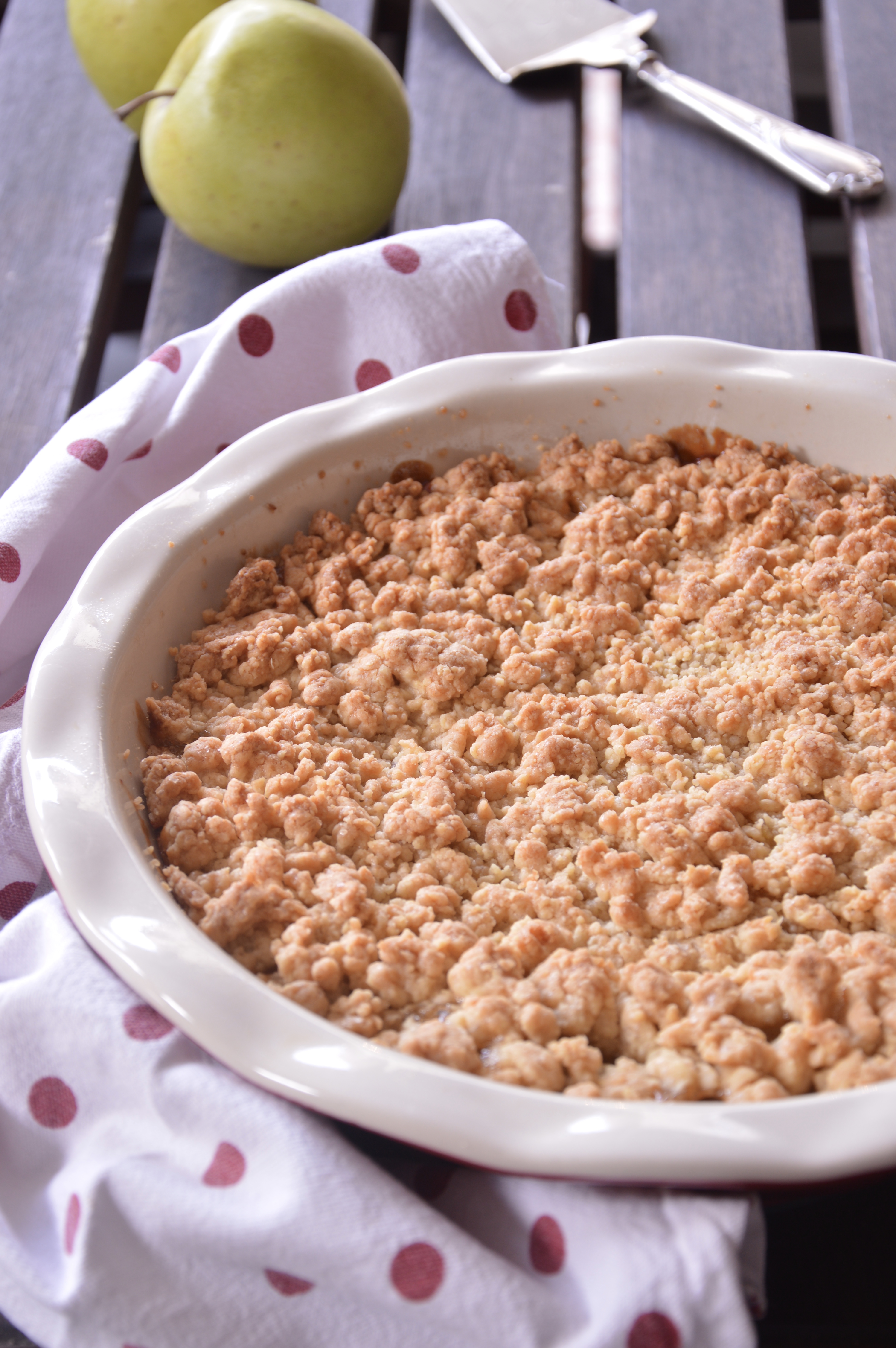 Crumble-mele